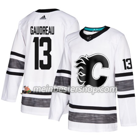 Calgary Flames Johnny Gaudreau 13 2019 All-Star Adidas Weiß Trikot Authentic - Herren